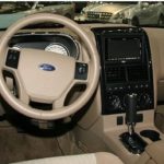 double cab truck interior